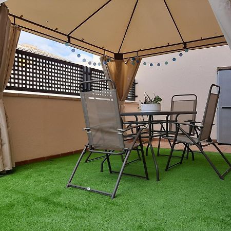 Gran Terraza Con Piscina Apartment Sant Jaume d'Enveja Bagian luar foto
